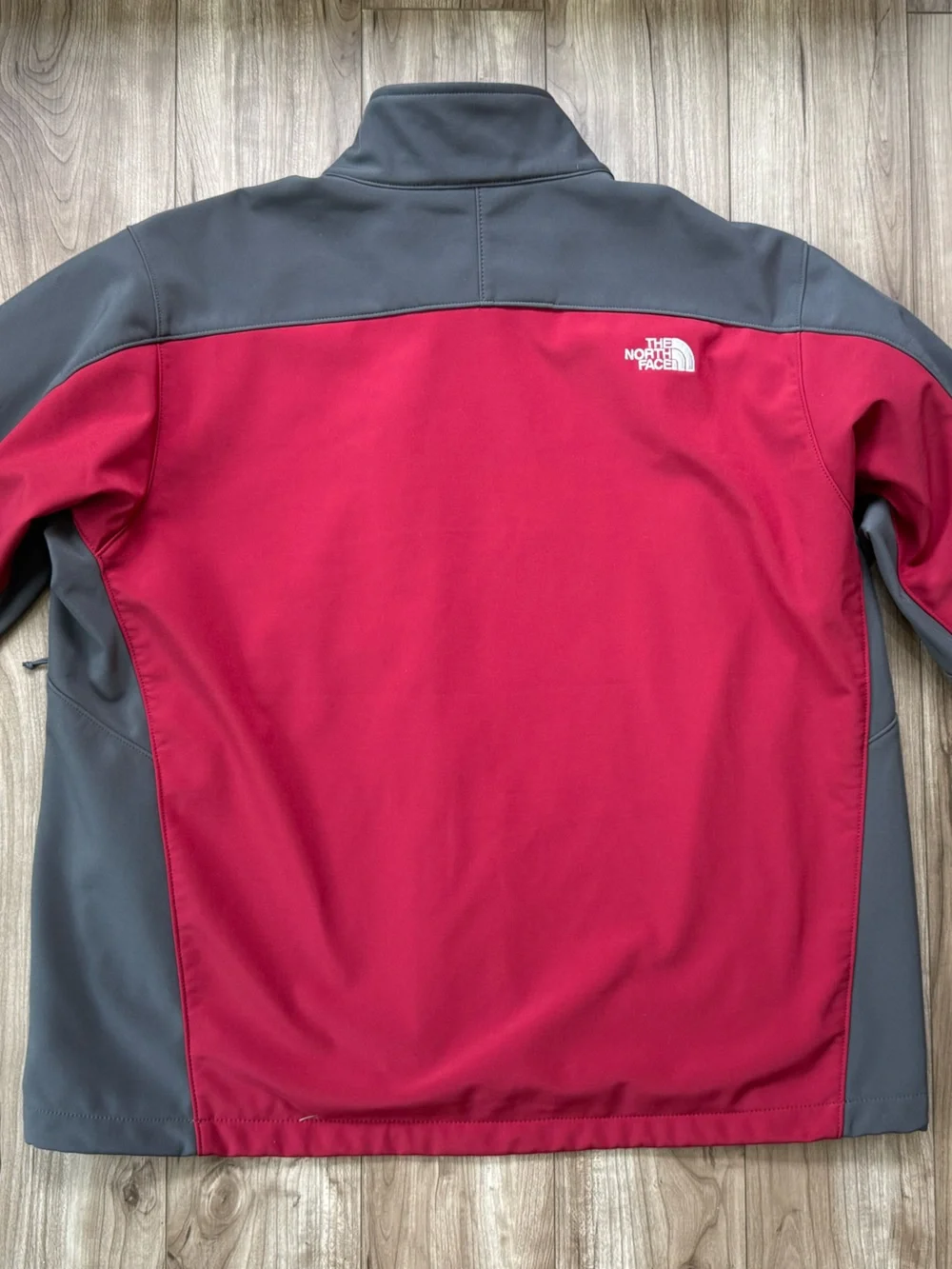 The North Face Men's Apex Bionic Jacket Size XXL red grey fall coat fleece